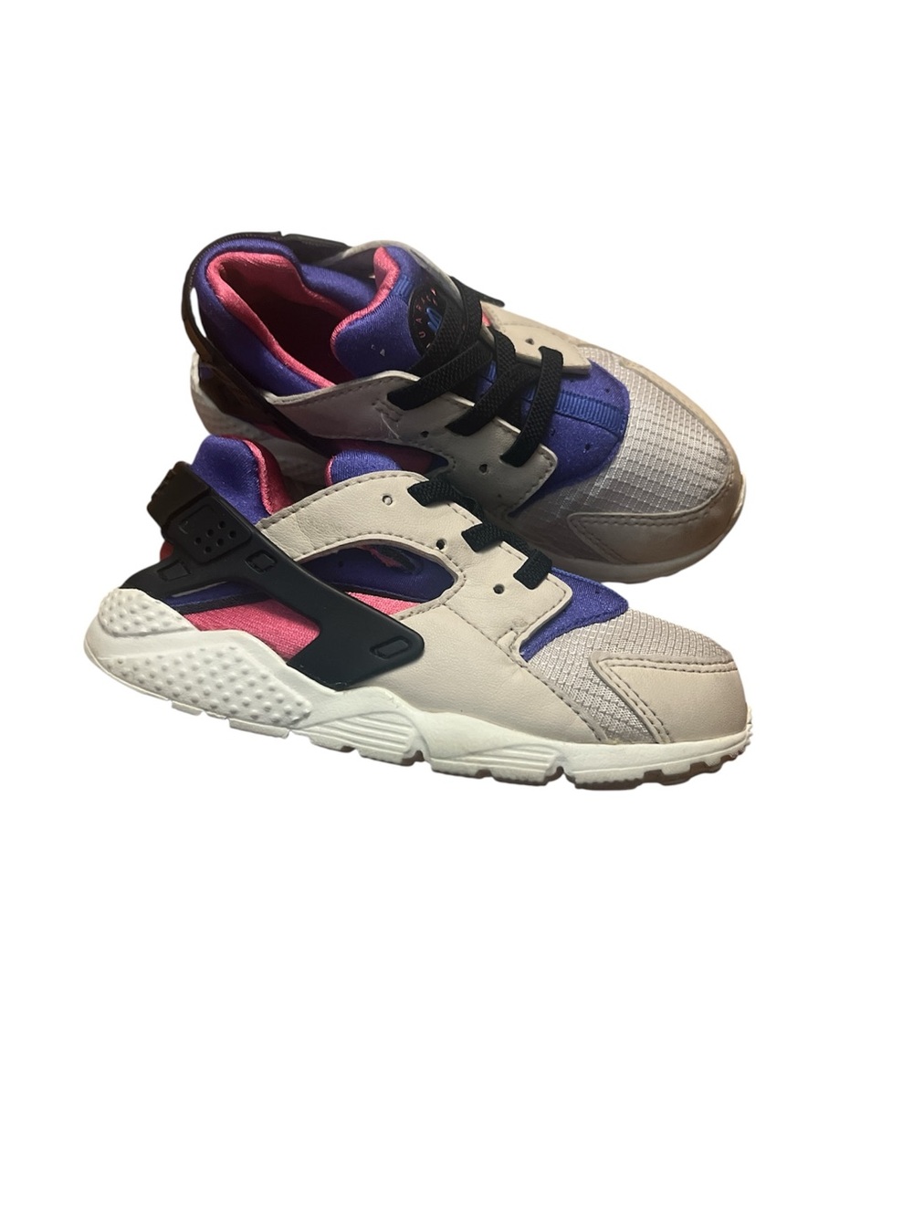 Nike Kids Sneakers in White, Purple & Pink Size  10C